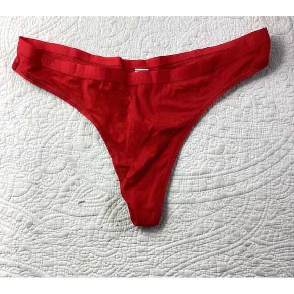 Set of 2 Victorias Secret White Hipster Bikini Panties XL NWOT*Red Thong L NWT - Picture 7 of 9